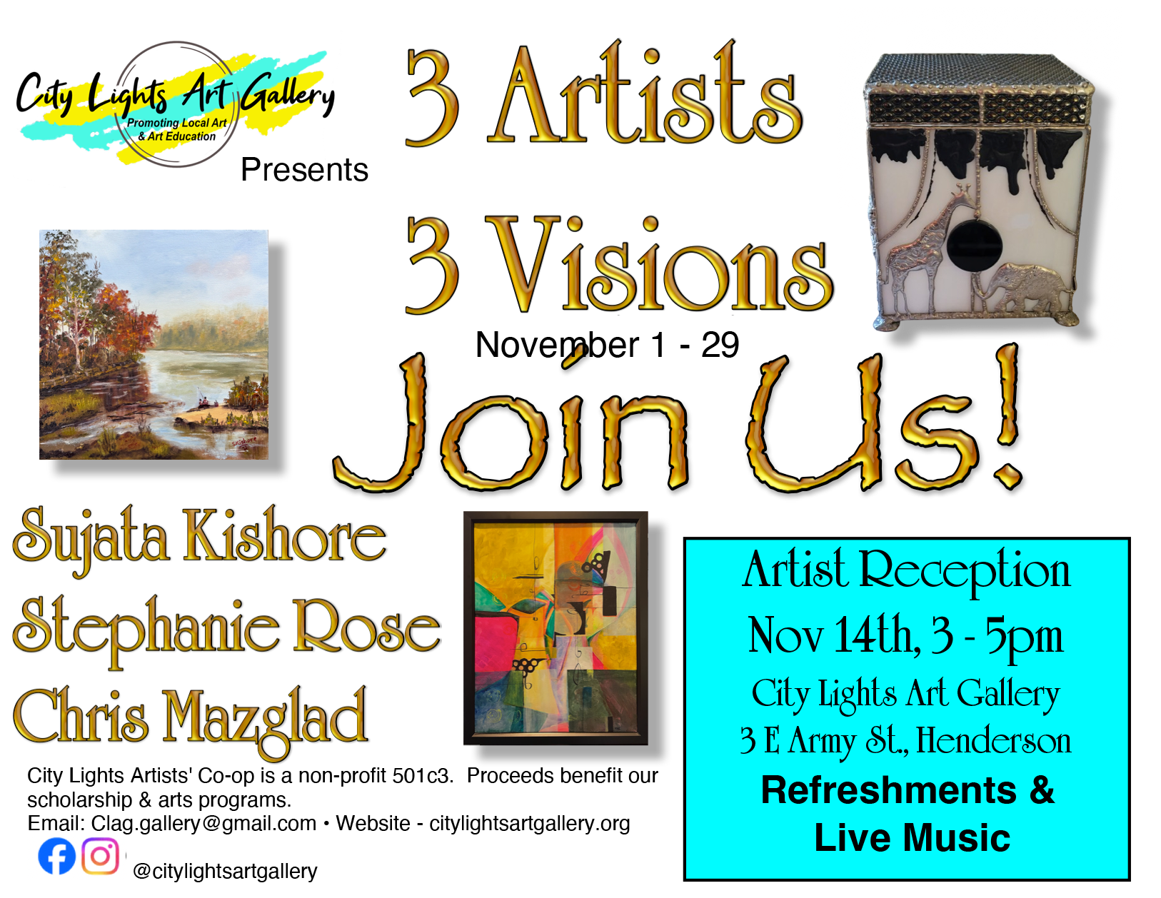 3 Visions November Artists 2026 png